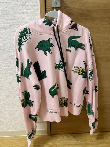 라코스테 여성 후드티