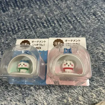 에니마에 복권 하치와레 치이카와 (먼작귀) 오너먼트 세트