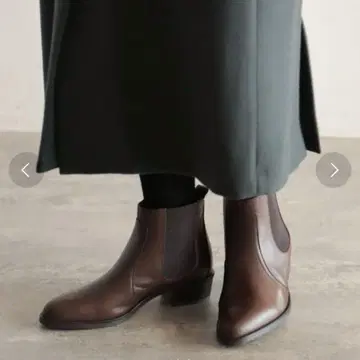 새상품 놈브르 임페어 스틸 모다 사이드 고어 부츠