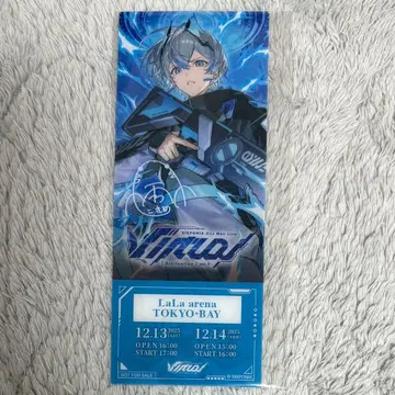 시쿠포니 아메노 코사메 라이브 도쿄 공연 입장 특전