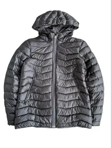 narrow pattern down jacket