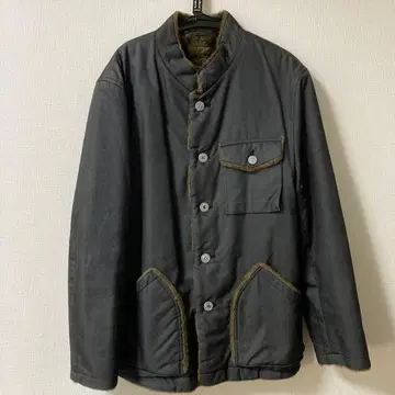 JUNMEN 보아 하프 코트 스탠드 카라