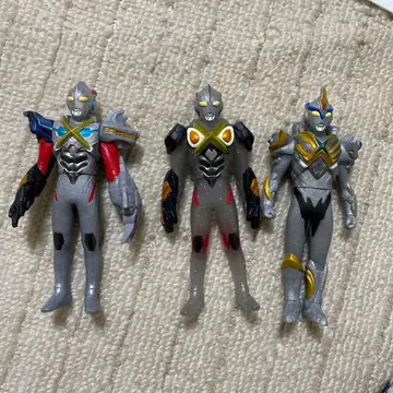 울트라맨 X 울트라맨 X 소프트 비닐 3체 세트