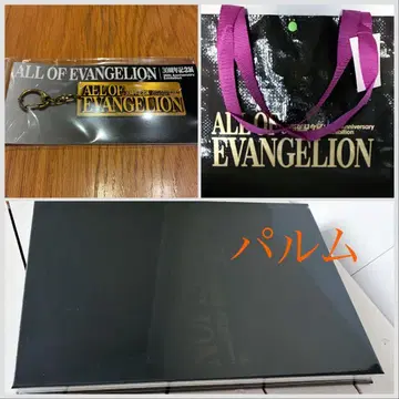 에반게리온 ALL OF EVANGELION 도록 메탈 키링