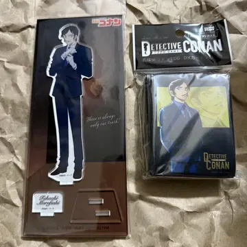 명탐정 코난 아크릴 스탠드 Vol.27 DX 카드 슬리브 모로부시 세트