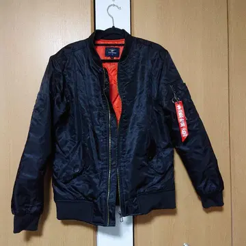 ASST 시리즈 블랙 MA-1 플라이트 자켓 M 사이즈