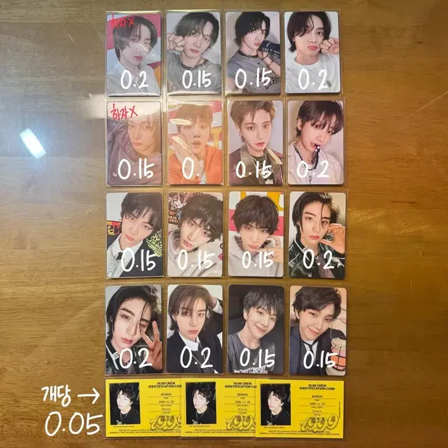 보넥도 앨범 포카 판매