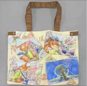 디즈니 리조트 주토피아 토트백