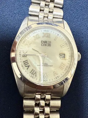 ENRICO COVERI 쿼츠 손목시계 방수