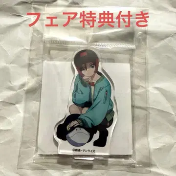 기동전사 건담 GQuuuuuuX 바닥 지크액스 아크릴 스탠드 특전