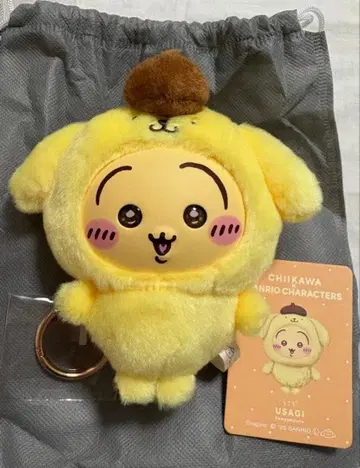 치이카와 x 산리오 캐릭터즈 Kiramekko 토끼 폼폼푸딩