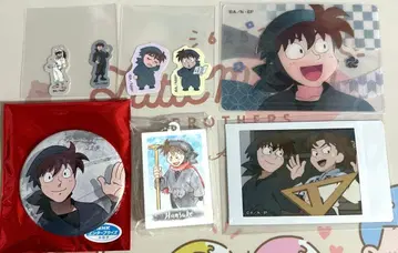 닌타마 란타로 도이 한스케 체험전 캔뱃지 씰 파샤코레 아크릴 키링 카드