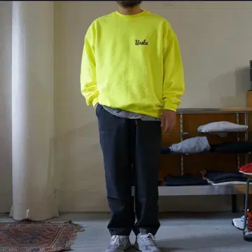 unslacks ACTIVE EASY PANTS 삭소니 네이비 가을/겨울