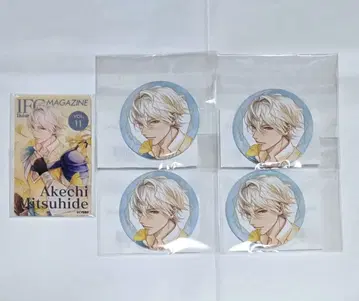 아케치 미츠히데 이케멘 전국 아크릴 카드 캔뱃지 1