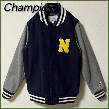 Champion 챔피온 와펜 로고 바시티 자켓