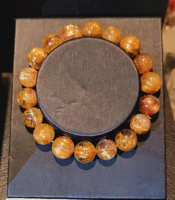 고품질 타이틴 루틸 팔찌 10.5~11mm