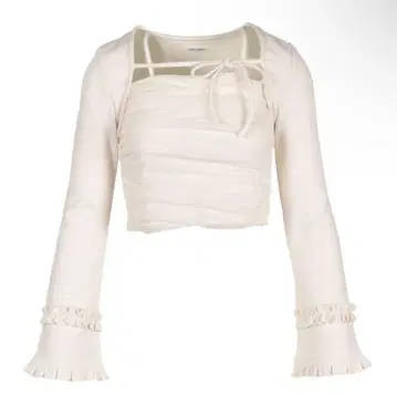 Rilly emulie Bust Gather Tulle Tops free