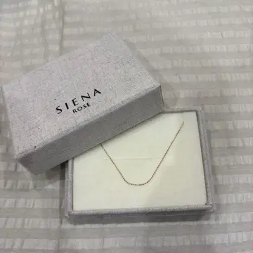 SIENA ROSE 골드 목걸이