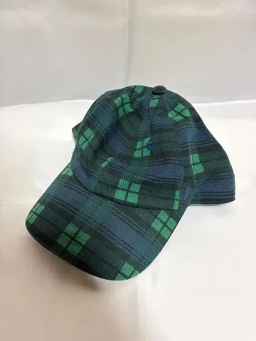 adidas 체크 무늬 캡