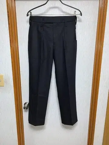 S 25AW UNITED ARROWS 라이트 멜톤 밀리터리 트라우저