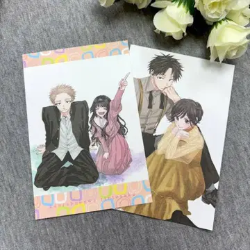 향기로운 꽃은 늠름하게 피어 대만판 13권 한정판 혜택 엽서 2종