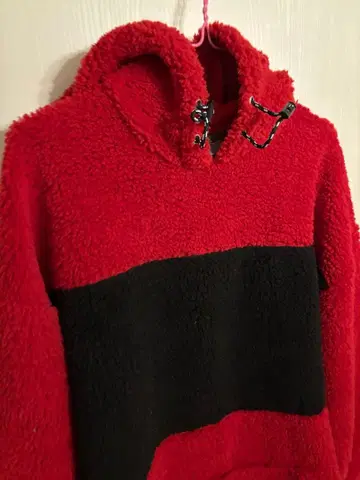 ASOS 복슬복슬 풀오버 보아 후드티