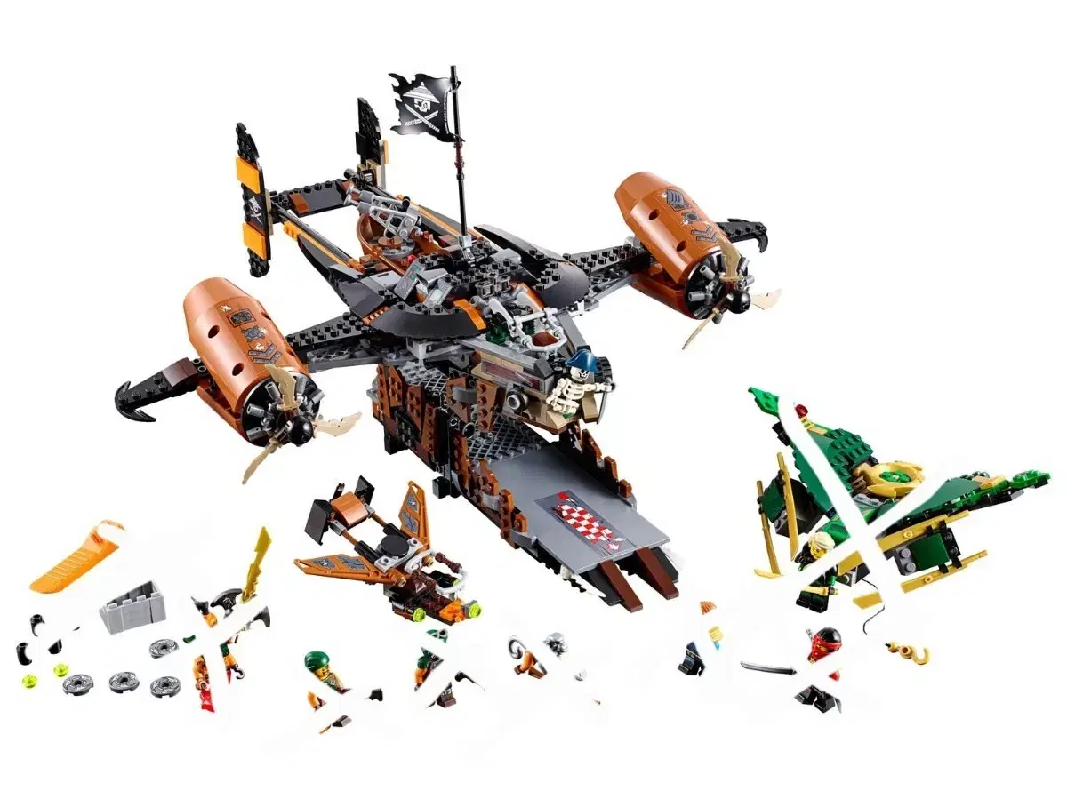 Lego Ninjago 70605 Misfortune&#x27;s Ship