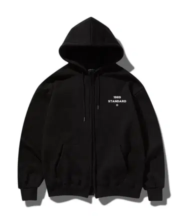 1989 STANDARD 스몰 센터 후디드 집업 한국