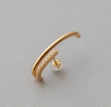 ete 더블 라인 비쥬 플로 귀걸이