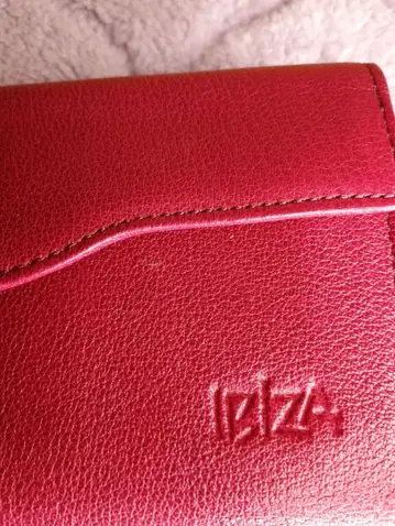 lIBIZA 이비사 레드 장지갑