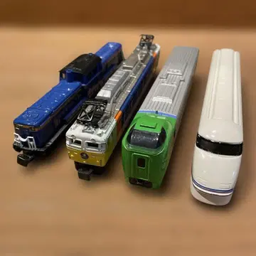 트레인 철도 모형 4량 세트