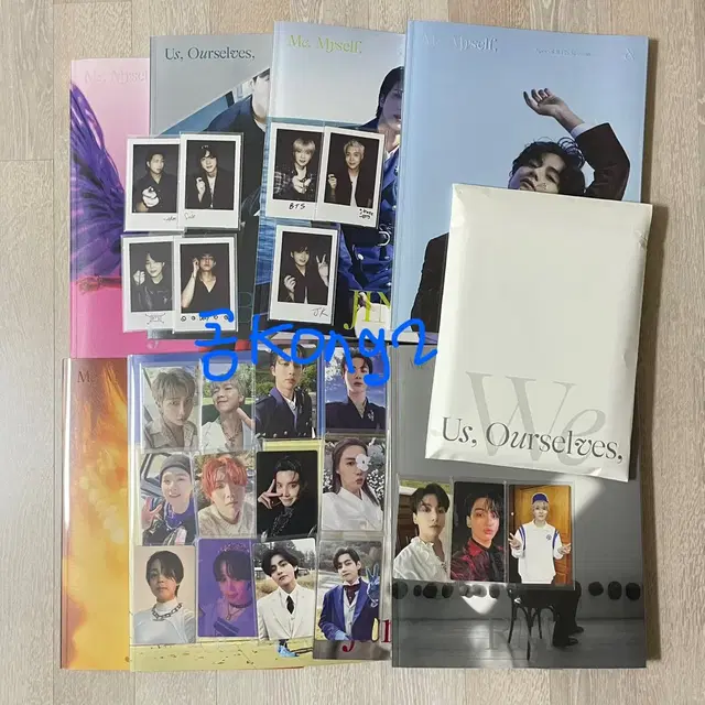 방탄소년단 Us, Ourselves 포토북 멤버 일괄 미공포디비디특전
