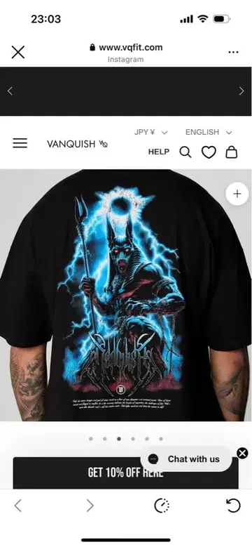 뱅퀴시 피트니스 SETH 오버 사이즈