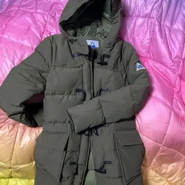 케이프 하이츠 더플 코트 XS 올리브