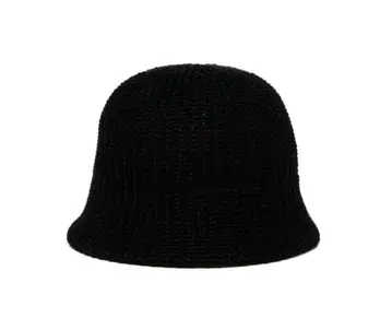 니트 크래셔 햇 블랙