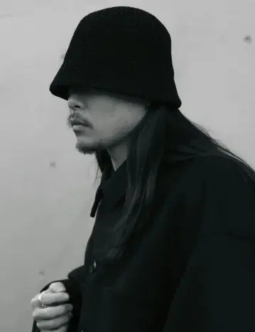 COOTIE PRODUCTIONS 니트 크래셔 햇 블랙