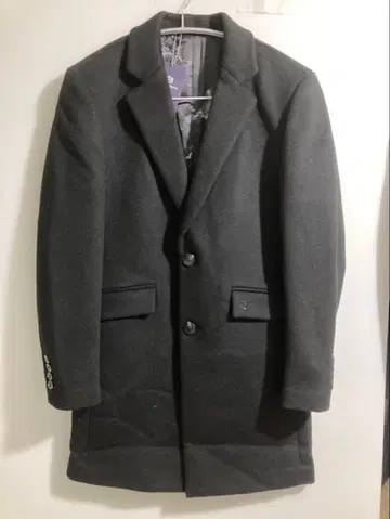 ROBERT CAVANI 블랙 체스터 코트