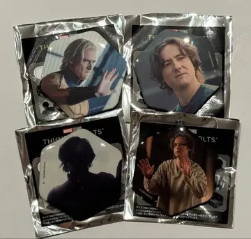 마블 썬더볼츠 밥 센트리 캔뱃지 도쿄 코믹콘 4종 세트