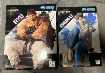 스트리트 파이터 쵸코노세 피규어 류 춘리 세트
