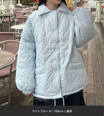 Ada. 스텐 칼라 충전솜 퀼팅 퍼퍼 자켓