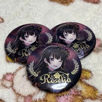 시로가네 린코 Rosenchor Final 캔뱃지