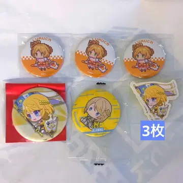 컴퍼스 페스티벌 픽셀즈 캔뱃지 루루카 스티커 잔느