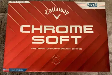 [ 새상품 ] Callaway CHROME SOFT 골프공 12개입