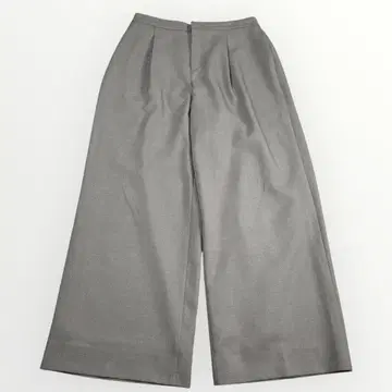 INDIVI 인디비 와이드 팬츠 베이지 일본제 허리밴딩 LL