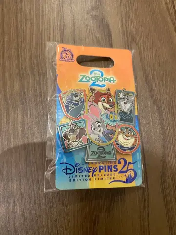 주토피아2 핀 배지 Zootopia2