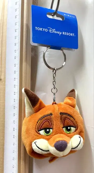 주토피아 팬캡 키체인 키링 닉 디즈니 리조트