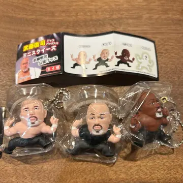 무토 케이지 지퍼백 미니 스퀴즈 3종 볼체인 포함 가챠