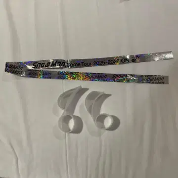 SnowMan ON 2025 돔 투어 낙하물 음표 은색 테이프 세트 은테