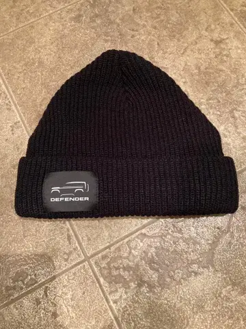 랜드로버 DEFENDER 니트 캡 블랙
