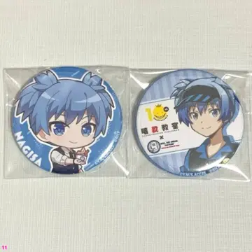 암살교실 10주년 롤 아이스 캔뱃지 2종 시오타 나기사